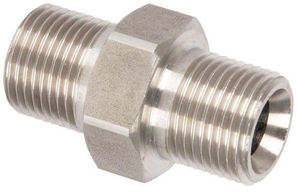 Stainless Steel BSP Nipple - 600 Bar 13.5052.51