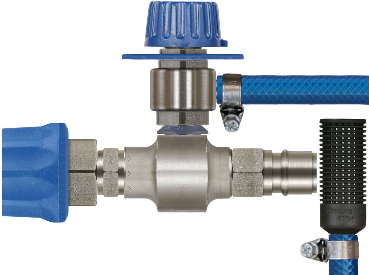 ST160 WITH METERING VALVE & STAINLESS STEEL PLUG & COUPLING.-1.4mm