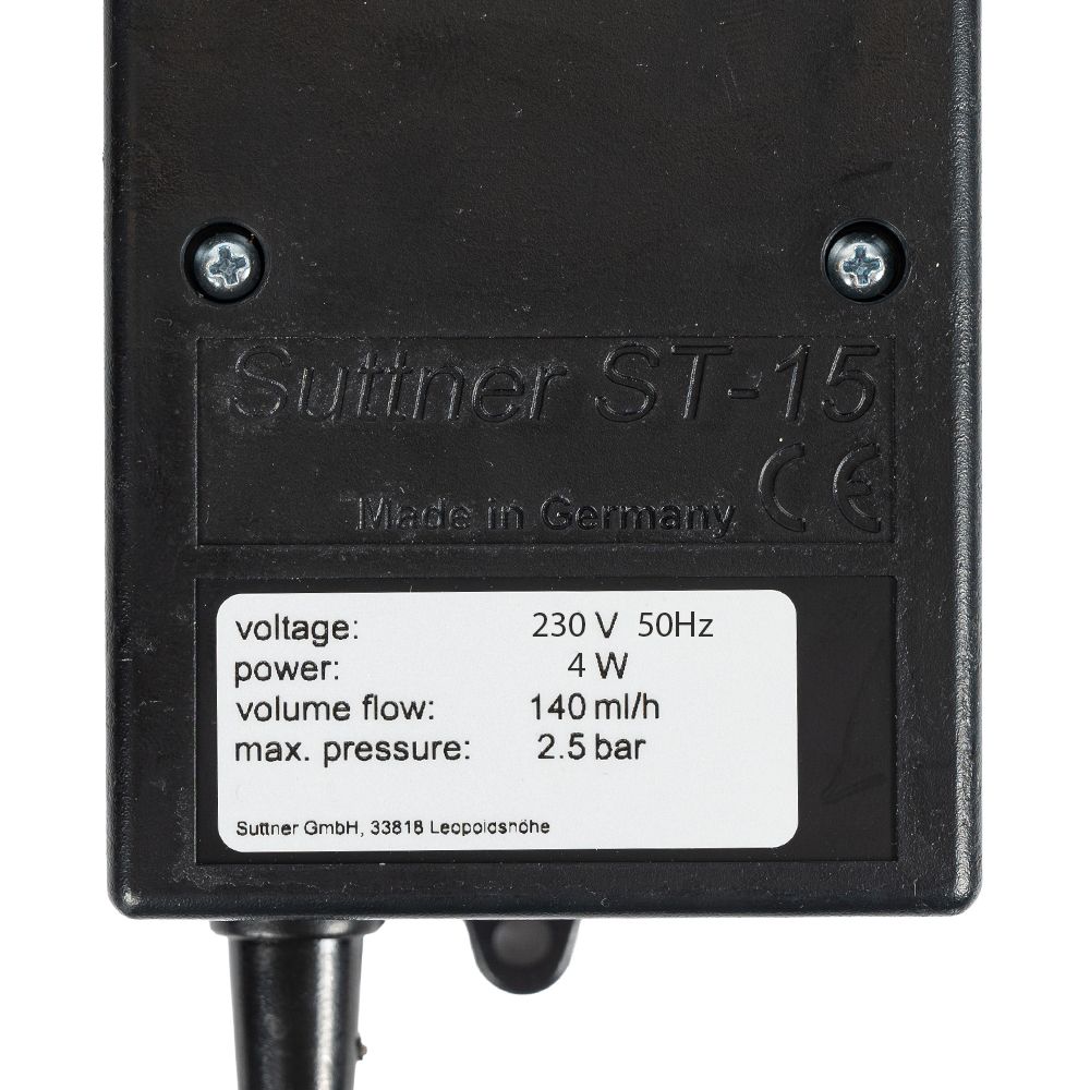 Suttner ST-15 compact chemical dosing pump SKU 200015535