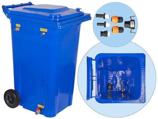 Pressure Washer Buffer Tank - 240 Litre