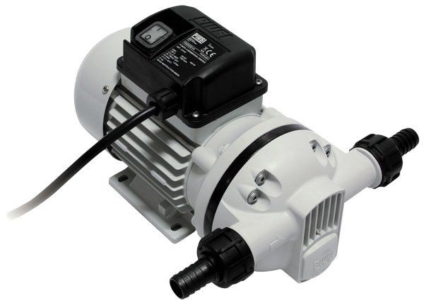 Piusi AdBlue 230V diaphragm transfer pump 34 LPM industrial fluid pump