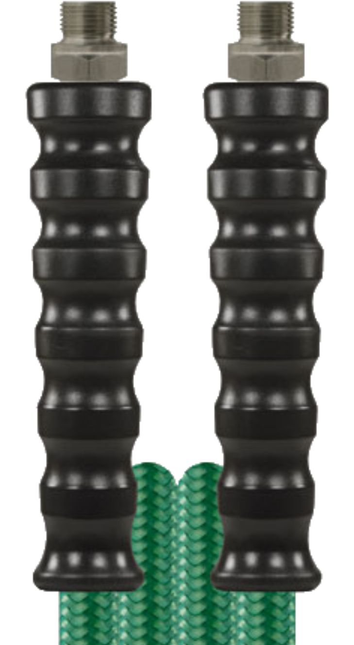 Green 30 Metre 275 Bar EasyFarm365+ Hose, 3/8"M Ends (DN10) Smooth