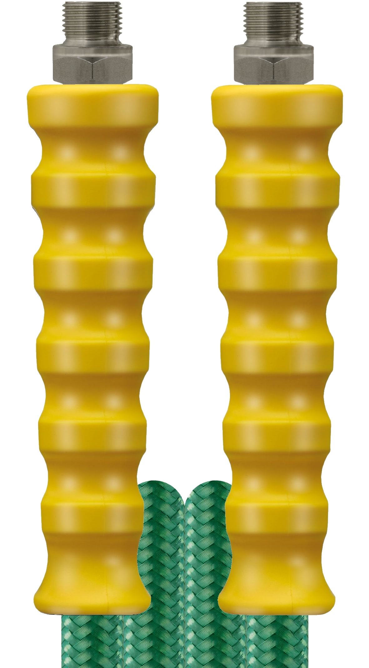 Green 10 Metre 275 Bar EasyFarm365+ Hose, 3/8"M x 3/8"F Ends (DN10) Smooth