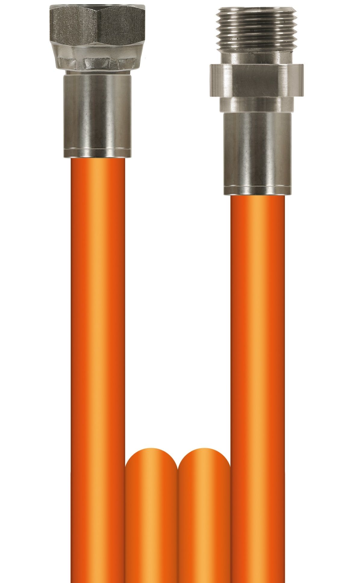 Orange 100 Metre 275 Bar SewerClean365+ Hose, 1/2"M x 1/2"F Ends (DN12) Smooth
