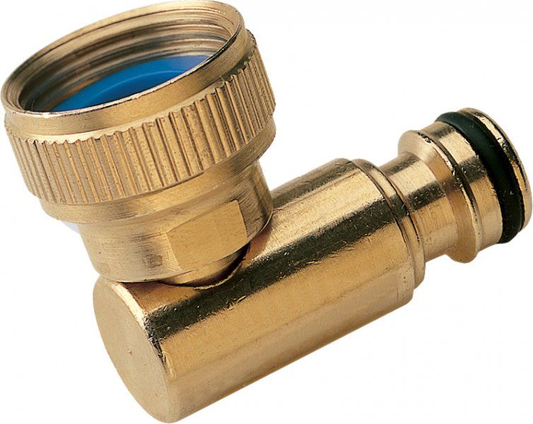 Garden Hose 90° Swivel QR Adaptor