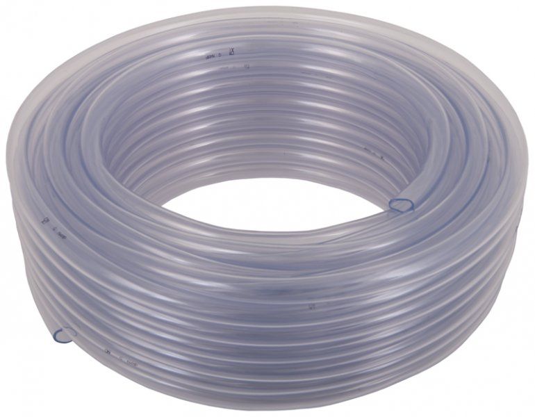 1"1/4 Clear Unreinforced PVC Hose - 30m Coil