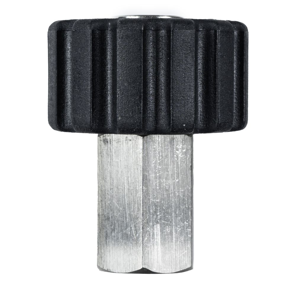 M22F - 1/4" F Stainless Steel QS Coupling 500 Bar – image 5