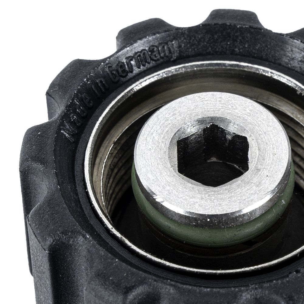 M22F - 1/4" F Stainless Steel QS Coupling 500 Bar – image 4