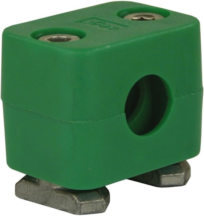 Pipe Clamp, 12mm, With Track Nuts