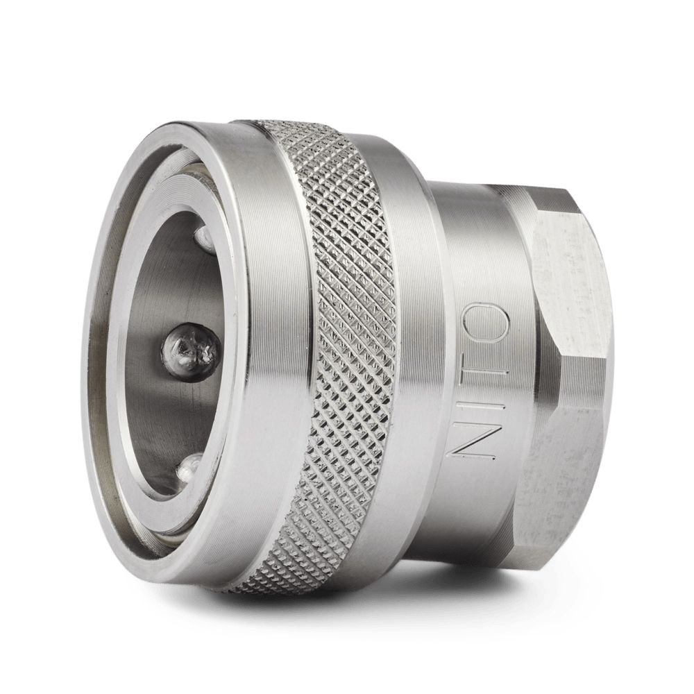 NITO Series 6 Quick Release Coupling – Stainless Steel x 3/4" Female (64500A3)