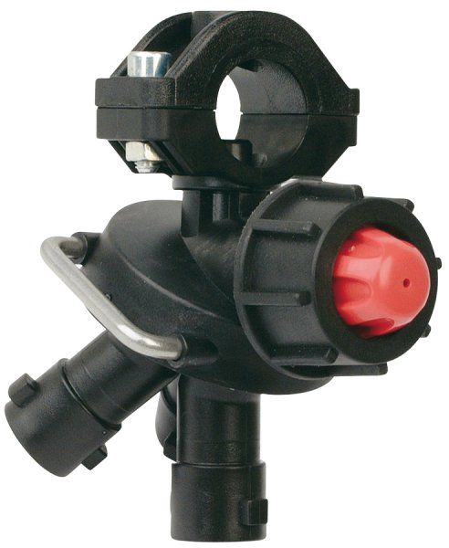 Wet Boom Triple Nozzle Holder with Valve