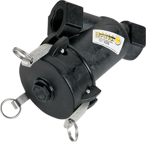 Banjo Y Line Filter with Cam Lever Cap 9901-LSQ150-30