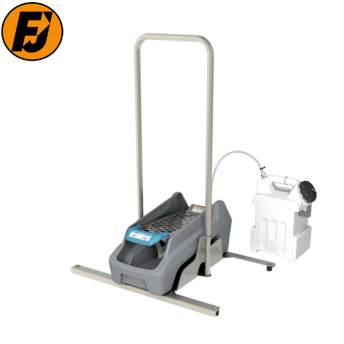 Dema airless footwear sanitizing unit with handle