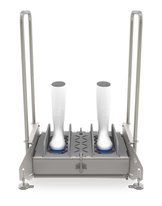 Walk-Through Footwear Sanitising Unit