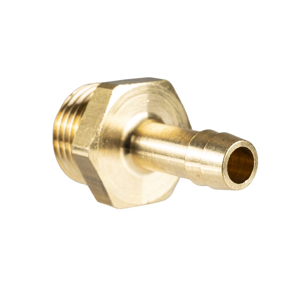 Hose Tail Brass 1/2" Male-8mm – image 3