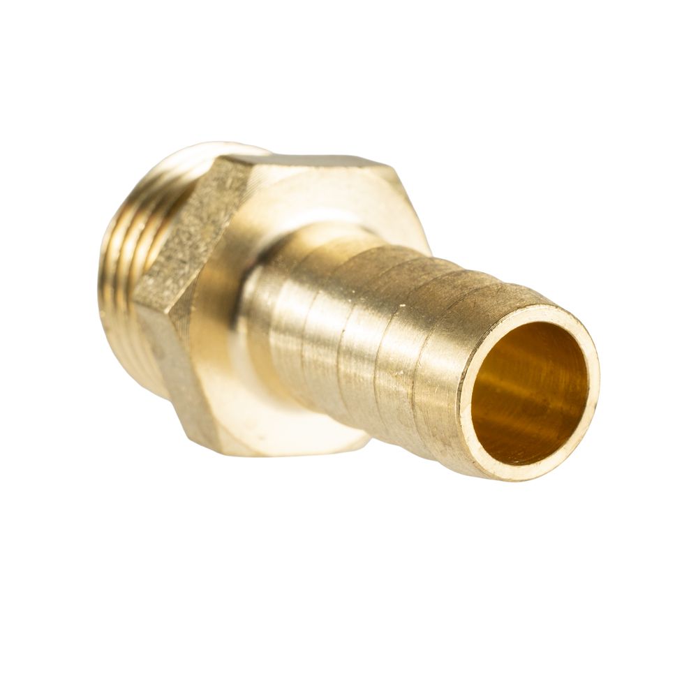 HOSE TAIL BRASS 1/2" MALE-12mm – image 3