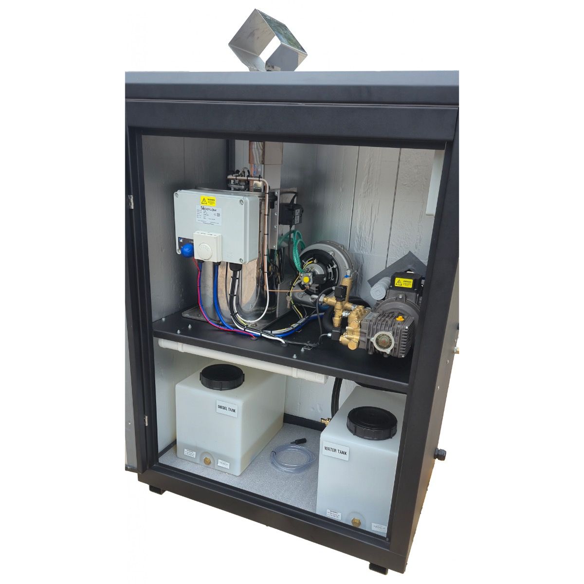 Maxflow Electric Hot Pressure Washer Cabinet, 400V, 200 Bar, 30 LPM – image 2
