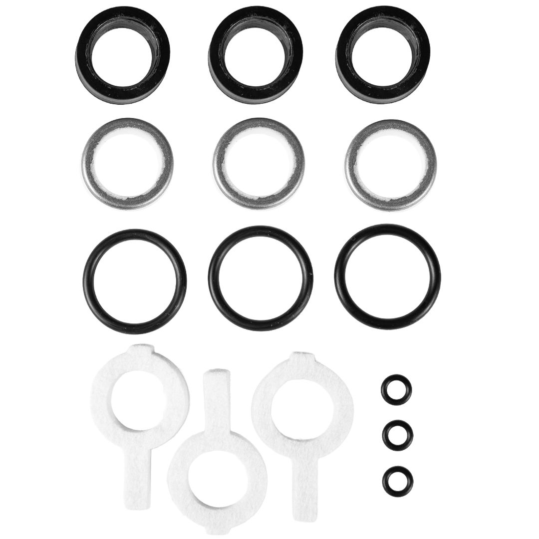 CAT 340 350 hot water pump seal kit 33623 with high temperature seals, O-rings and wick components for pump servicing.
