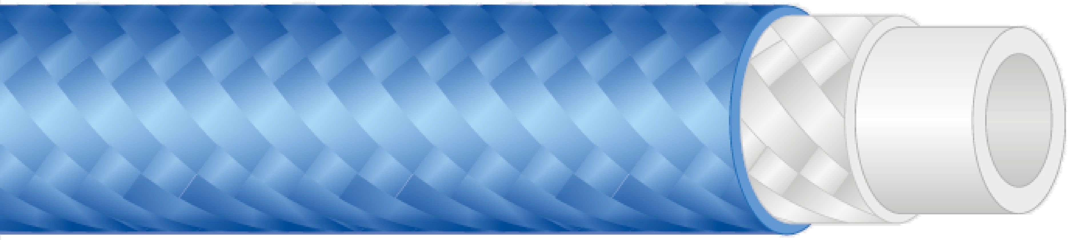 Blue per metre Carwash Comfort hose 200 bar DN6, no fittings