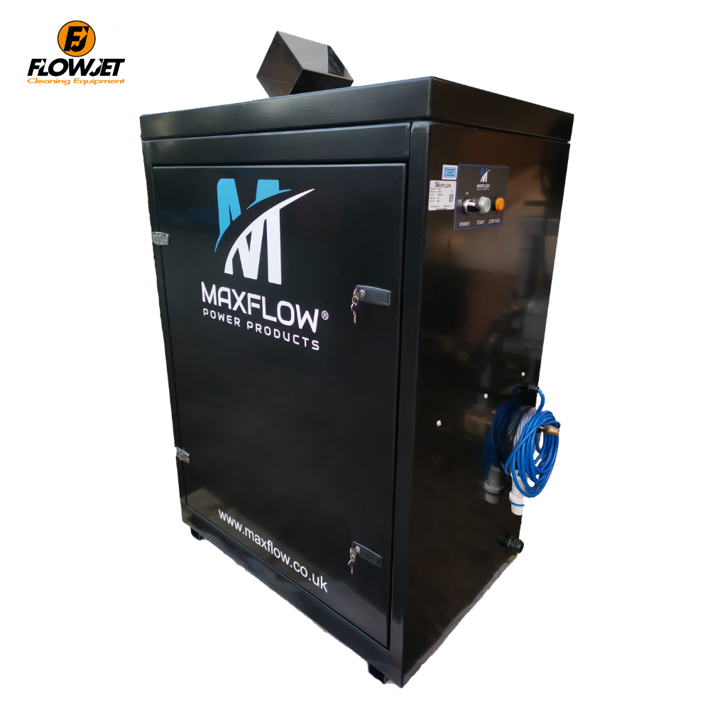 Maxflow Industrial Hot Cabinet Pressure Washer – 230v-16A Power Supply 12 LPM Insulated