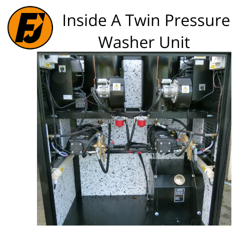 Dirt Driver Twin Tamperproof pressure washer