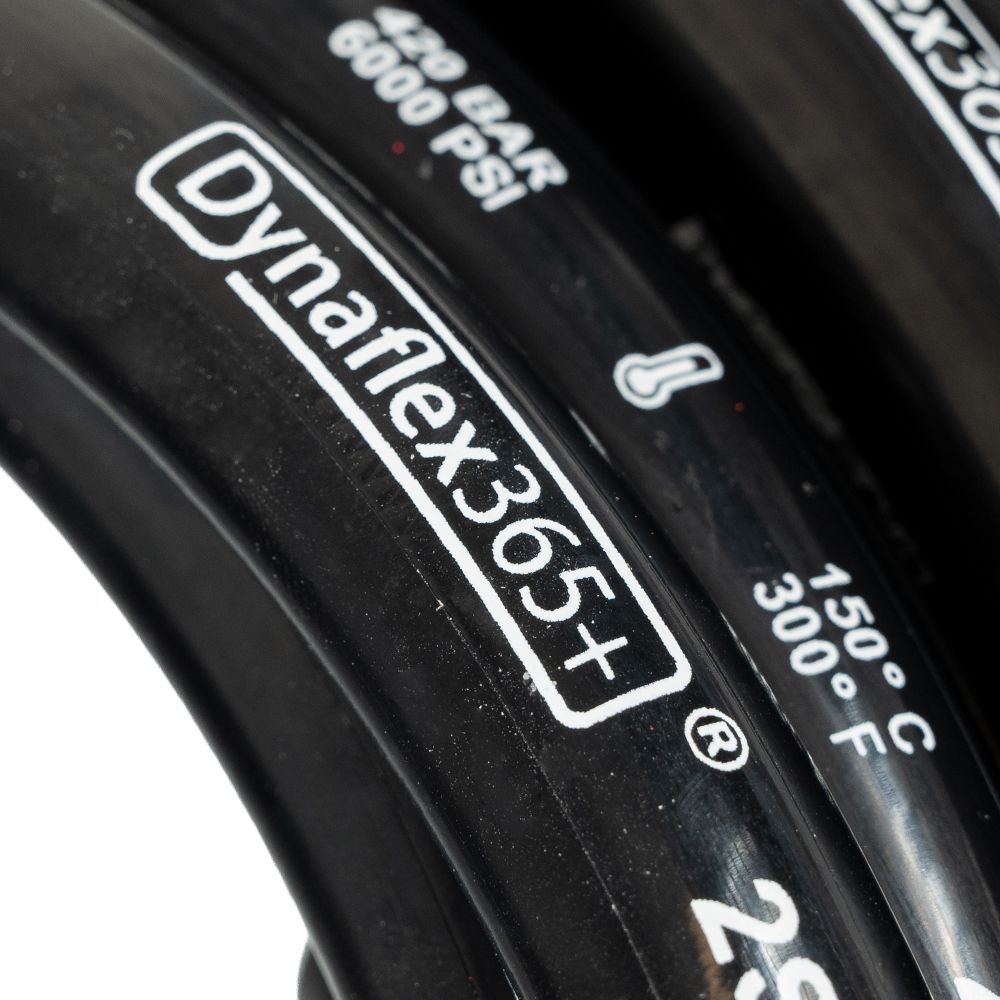 Black 420 Bar Dynaflex365+ Hose (DN10) Smooth 2sc, Per Metre
