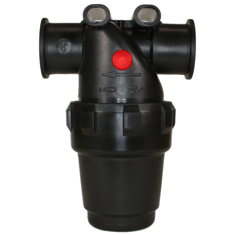 Water Filter with Black Housing 1/2" Female 100 Mesh Element – Flowjet Cleaning Equipment