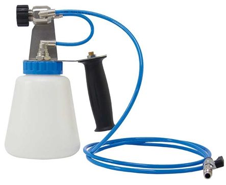 Hand-held cold fogging unit with Series 25 air inlet