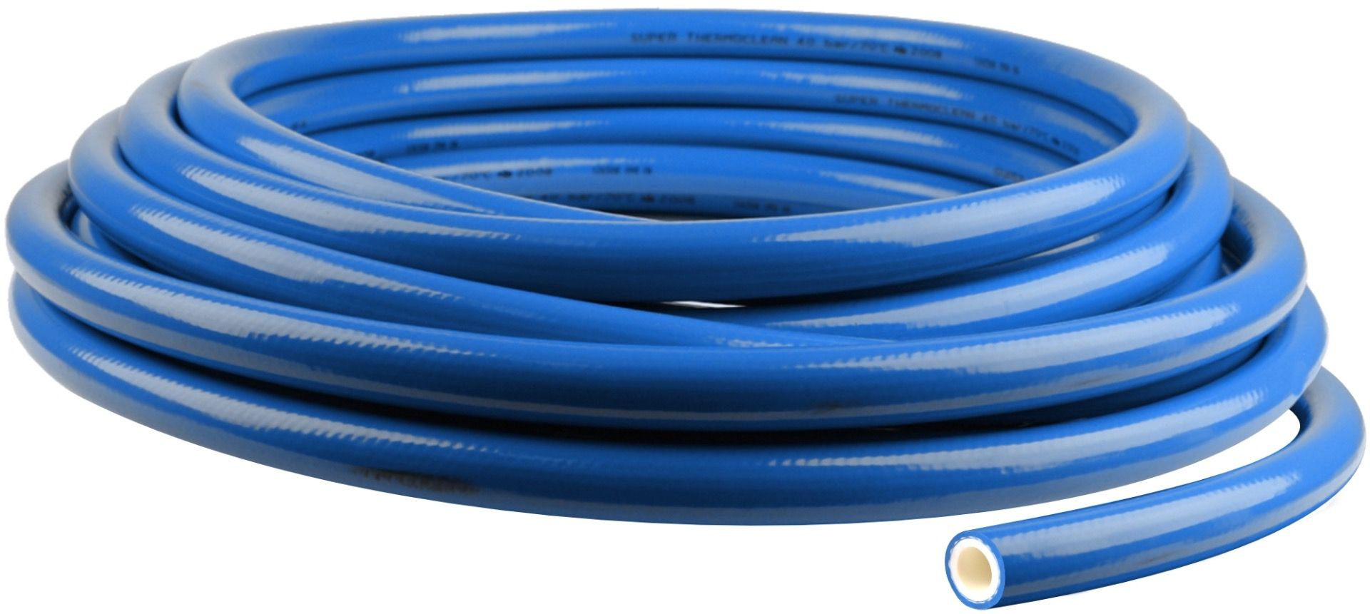 Blue Tricoflex Thermoclean AL20 DN12 smooth hot water washdown hose per metre
