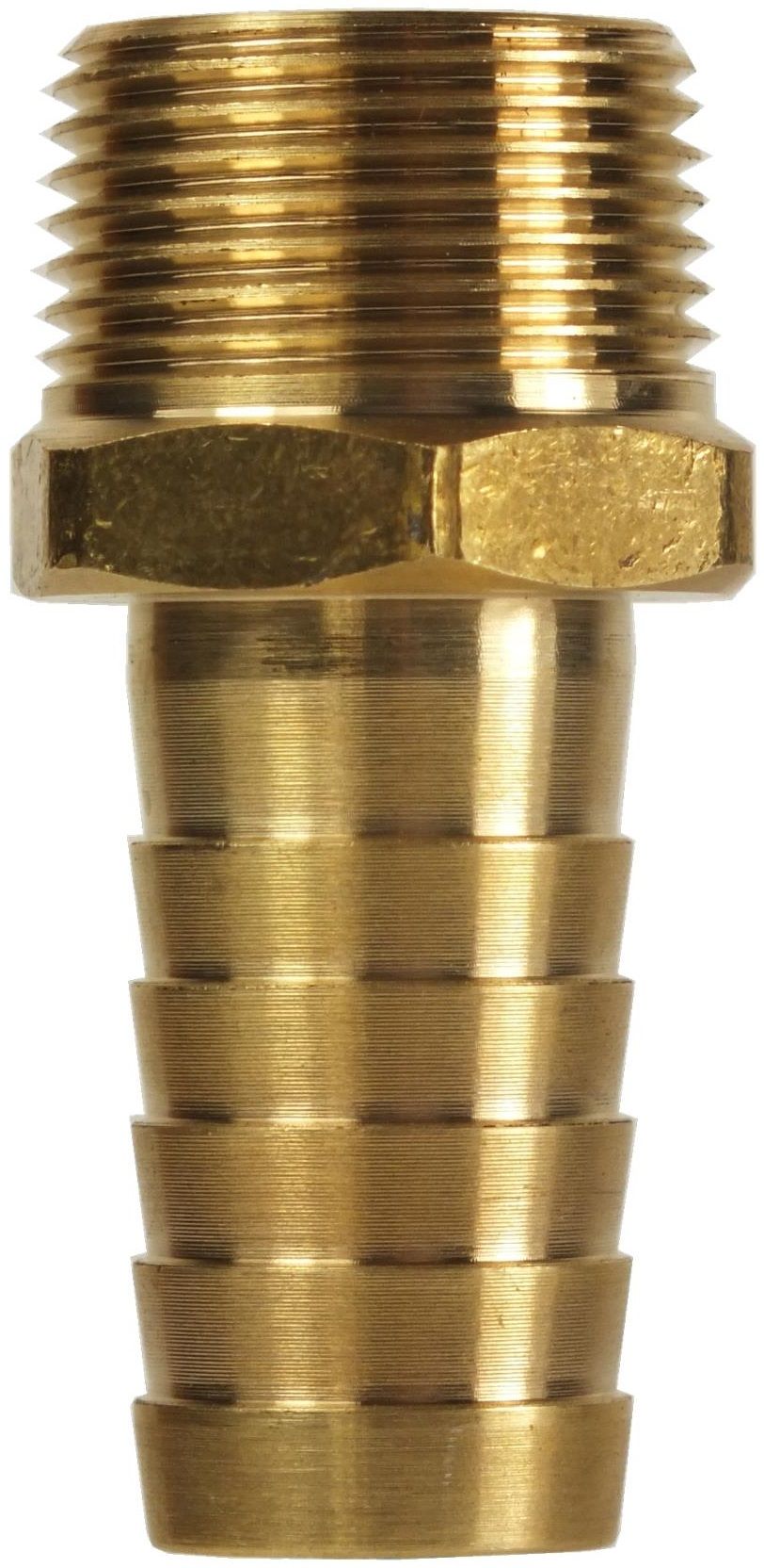HOSE TAIL BRASS 3/4" BSP TAPERED + ID 12mm HOSE TAIL