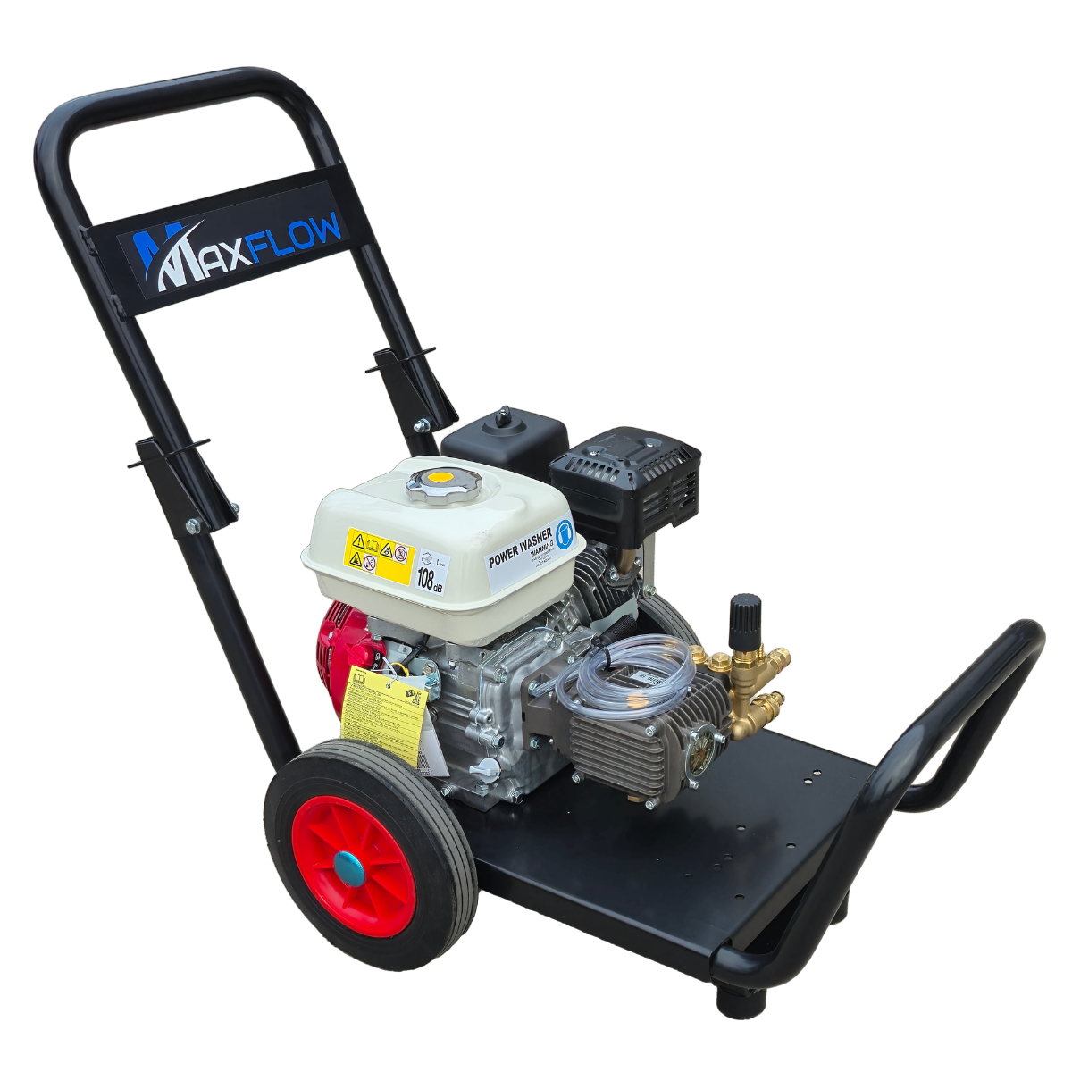 Maxflow HCP12/185 pressure washer with Comet brass-head pump