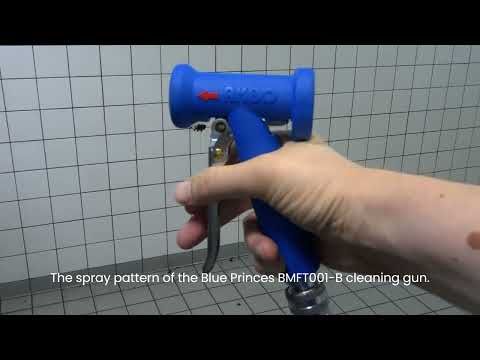 Spray pattern Blue Princess BMFT001-B cleaning gun