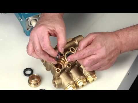 Servicing Seals - Cat Pumps Model 5CP5120