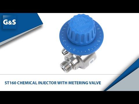ST160 Chemical Injector with Metering Valve