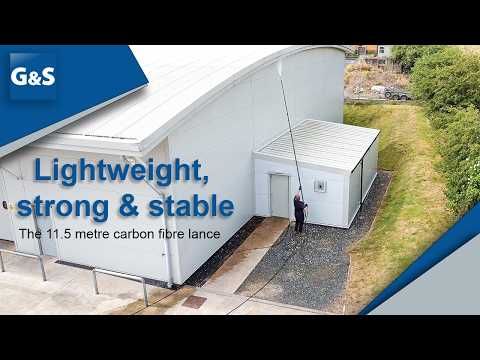 The Ultimate Carbon Fibre Telescopic Lance for High Pressure Cleaning