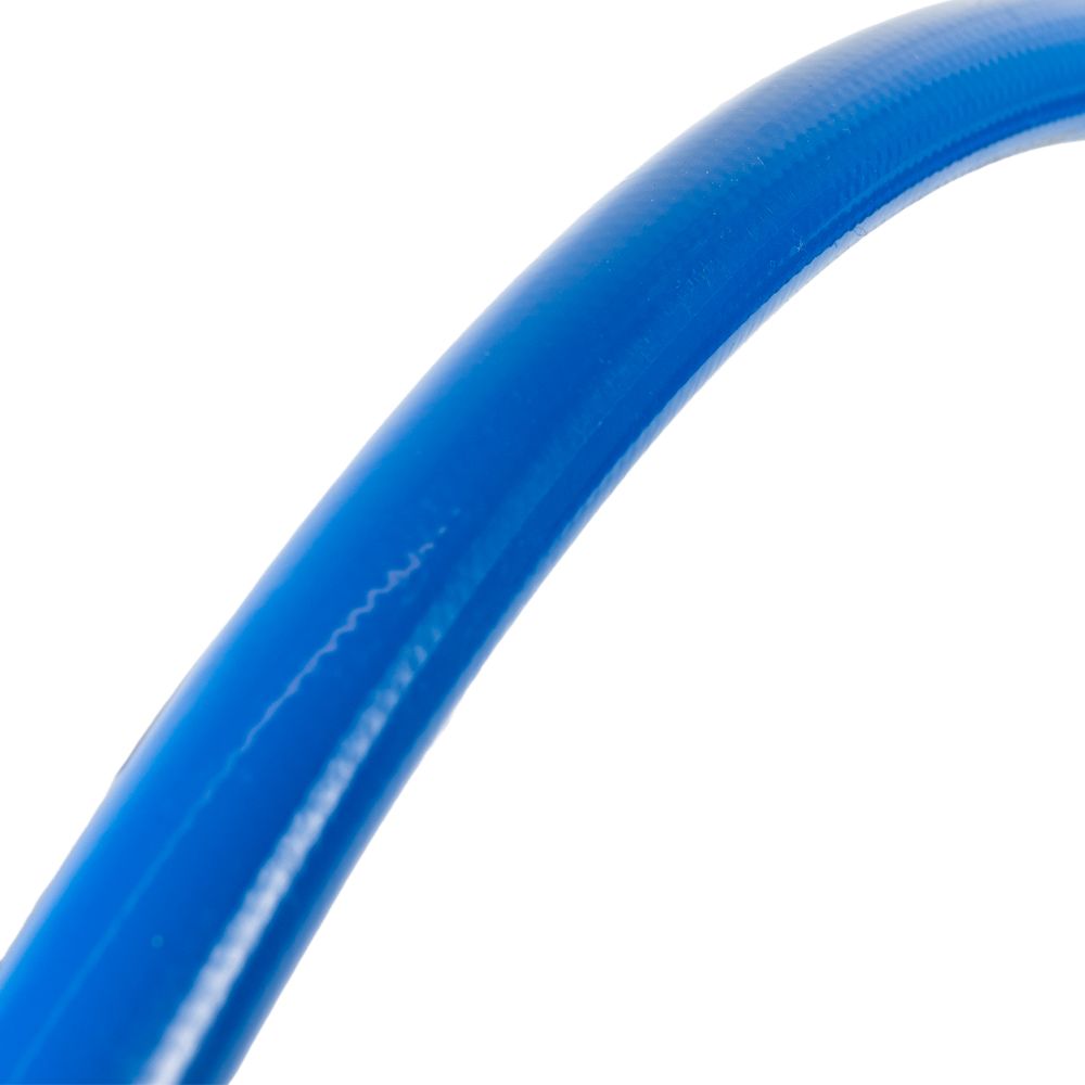 Blue 2m Hygiene Ultra hose 40 bar DN12 with 1/2" Male connections at both ends