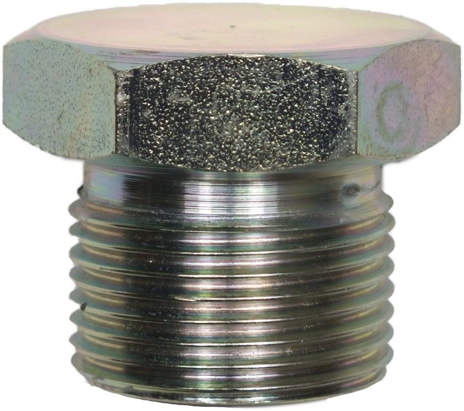 MALE PLUG WITH RIM-1/8"