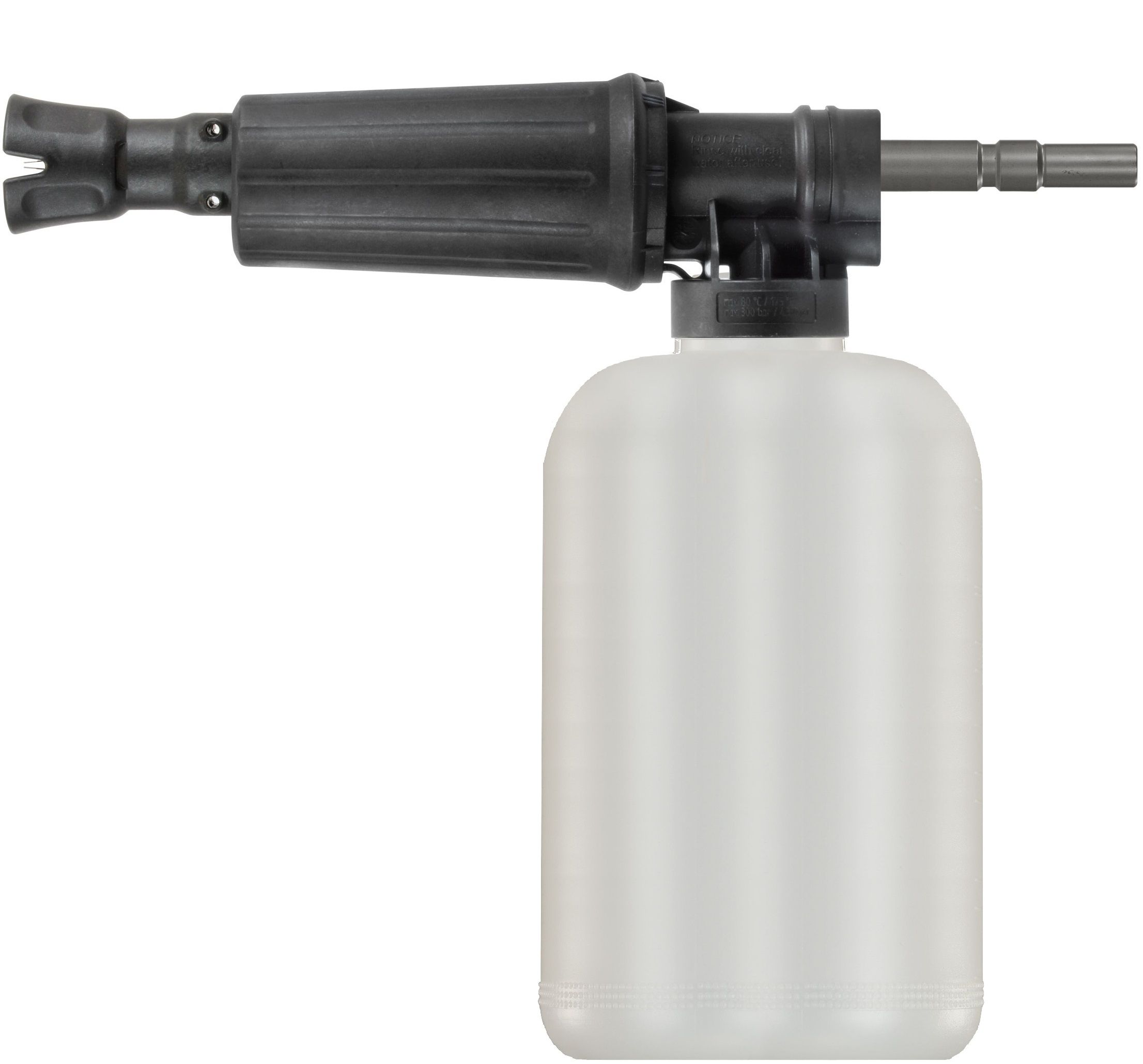 ST73.1 Snow Foam Nozzle + 2L Bottle - Professional-Grade Adjustable Foam Lance for Thick, Effective Vehicle Cleaning