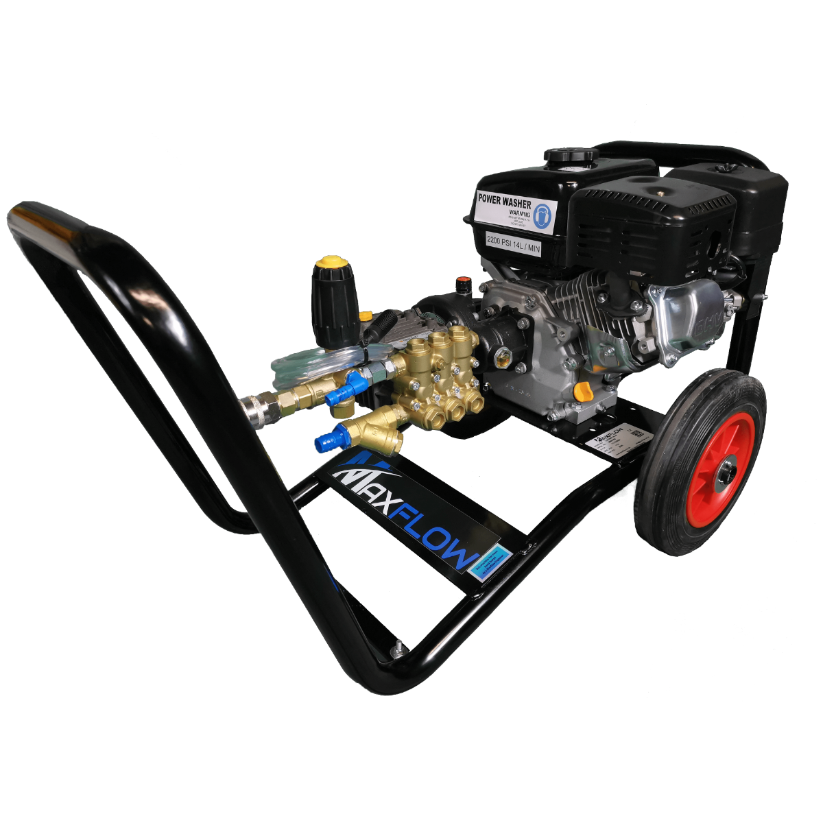 Maxflow LON200/14LLP Loncin petrol pressure washer 150 Bar 14 LPM