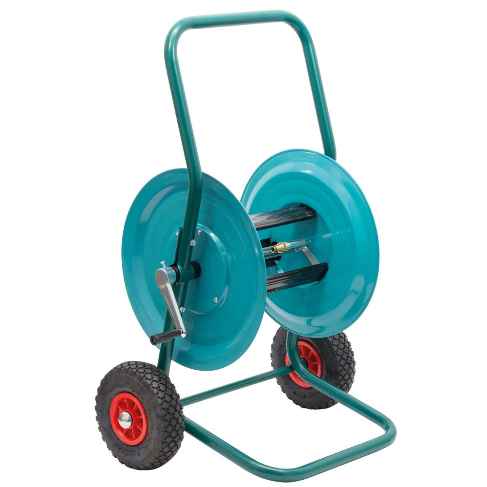 LP Hose Reel Trolley Green 80M X DN19