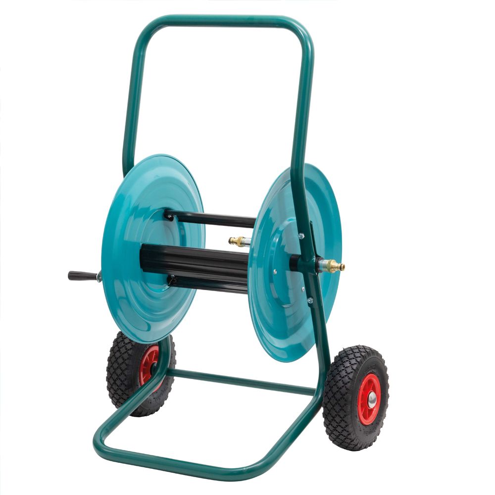 LP Hose Reel Trolley Green 80M X DN19