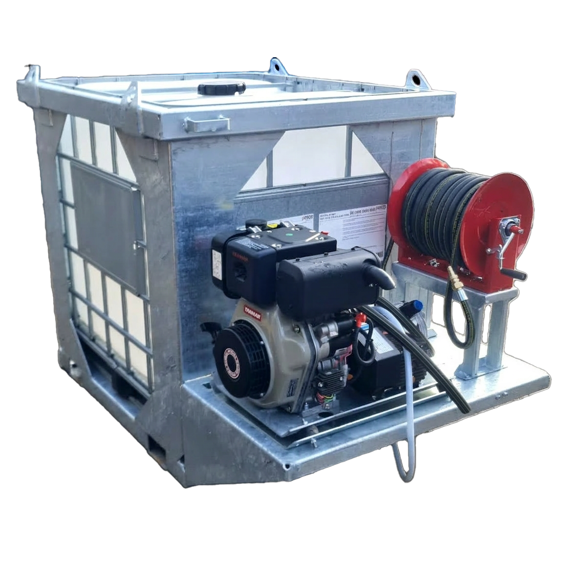 Maxflow Industrial IBC Cube Bowser – 1000 Litre Capacity (Add Your Pressure Washer Skid Option)