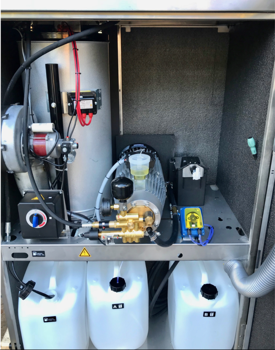 Nilfisk Static  Hot Water Industrial Pressure Washer 