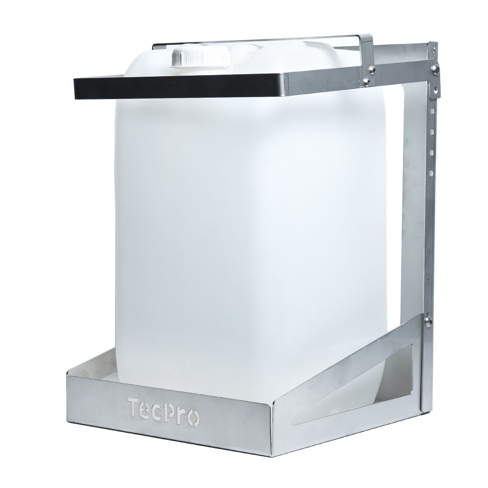 TecPro Single 25LTR Stainless Steel Lockable Chemical Cage for Food Industry Use
