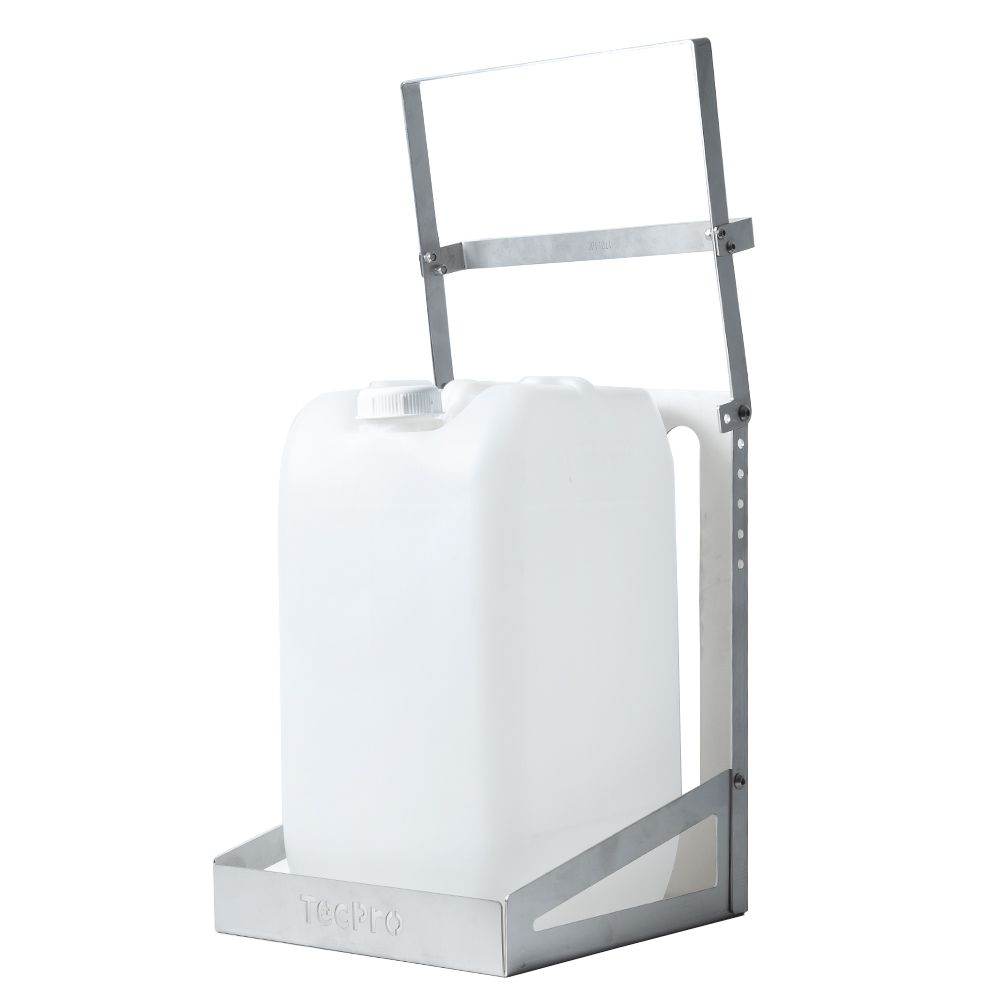 TecPro Single 25LTR Stainless Steel Lockable Chemical Cage for Food Industry Use