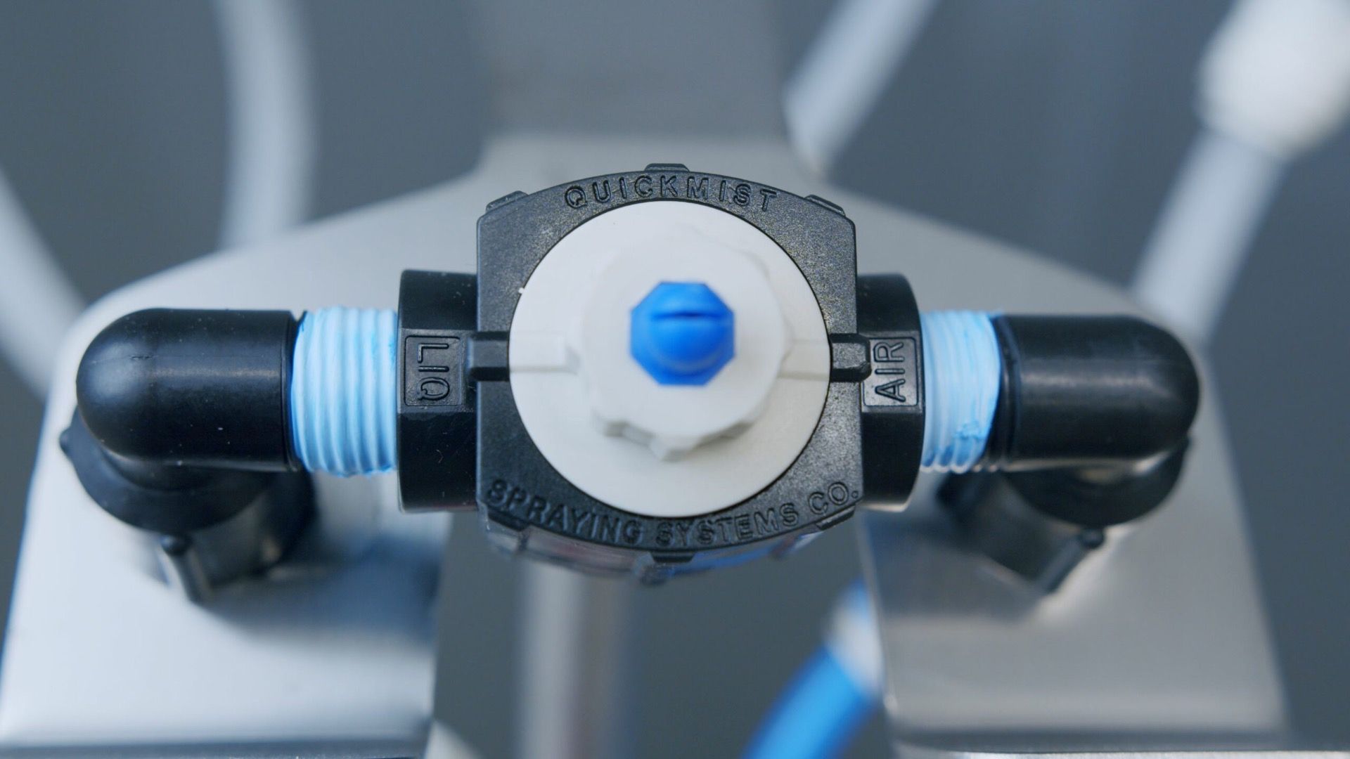 FOAMit three-nozzle mobile fogging machine supplied by Flowjet
