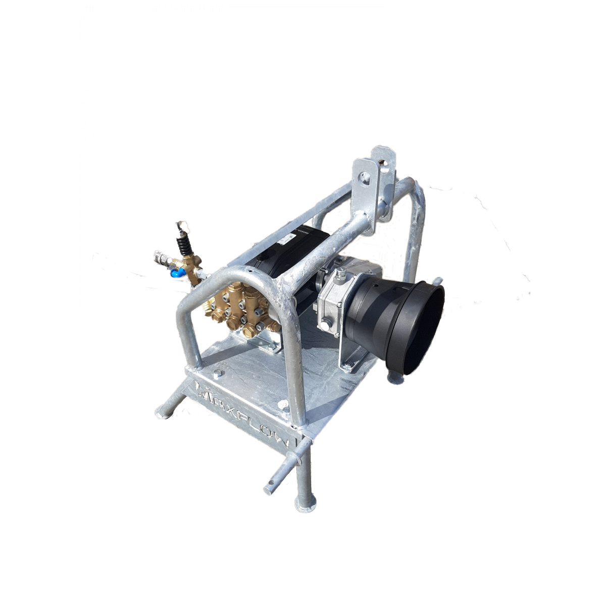 Maxflow PTO Pressure Washer – Hawk Pump 2:1 Gearbox 25 LPM 250 BAR Galvanised Frame