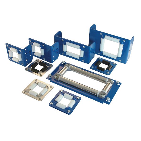 Hose reel roller guides for hoses up to 1½ inch bore