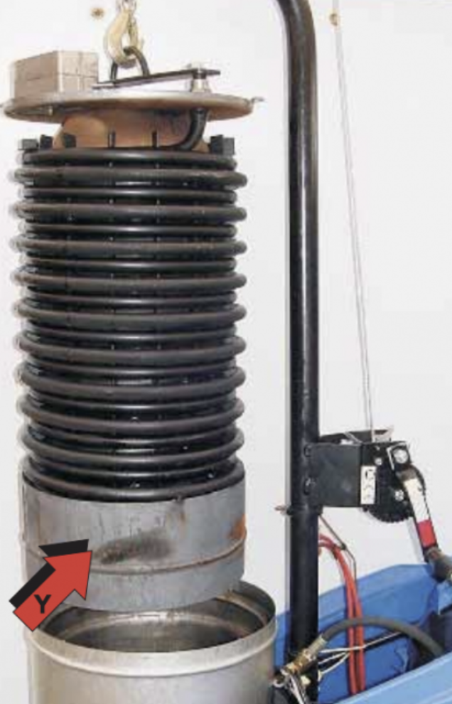 MH Nilfisk Boiler Coil Removal 301001098