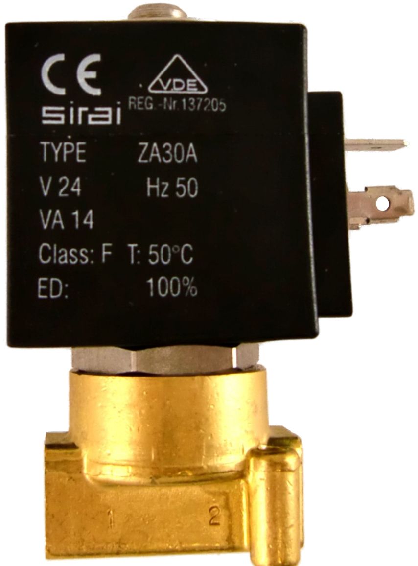 SOLENOID VALVE SS 1/8" 24V
